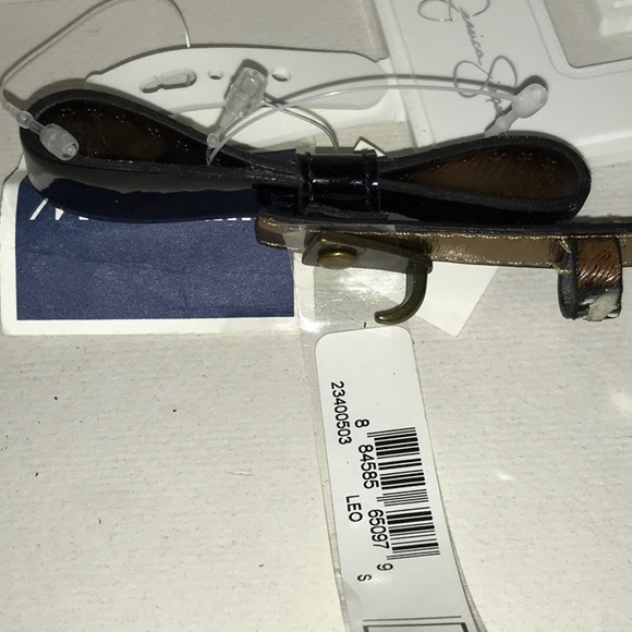 Jessica Simpson Leopard Bow and Rivet belt - Picture 4 of 7